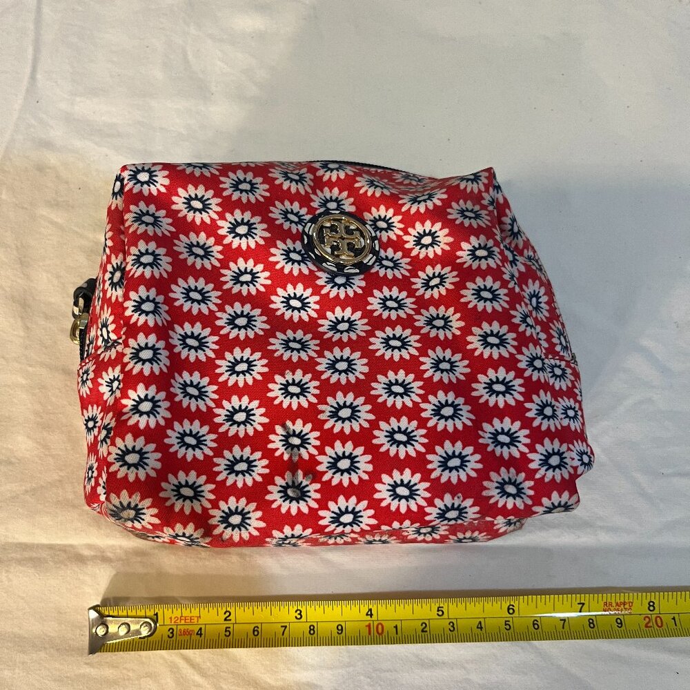 Tory Burch Brigitte Nylon Floral Cosmetic bag